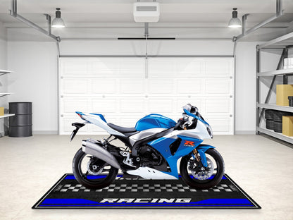 Designed Pit Mat for Suzuki Motorsport Motorcycle - MM7126 - Howling Moto