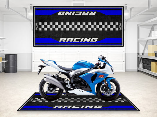 MPM Motorcycle Mat for Suzuki Motorsport - MM7126 - Howling Moto