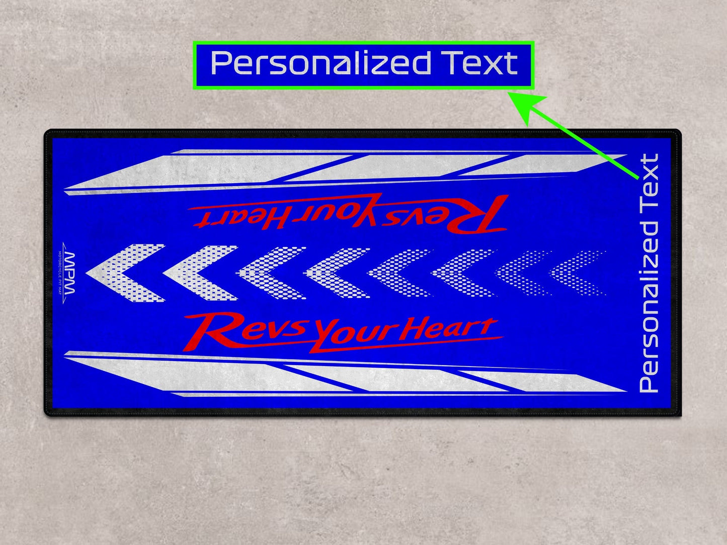 Designed Pit Mat for Yamaha Motorcycle - MM7108 - Howling Moto