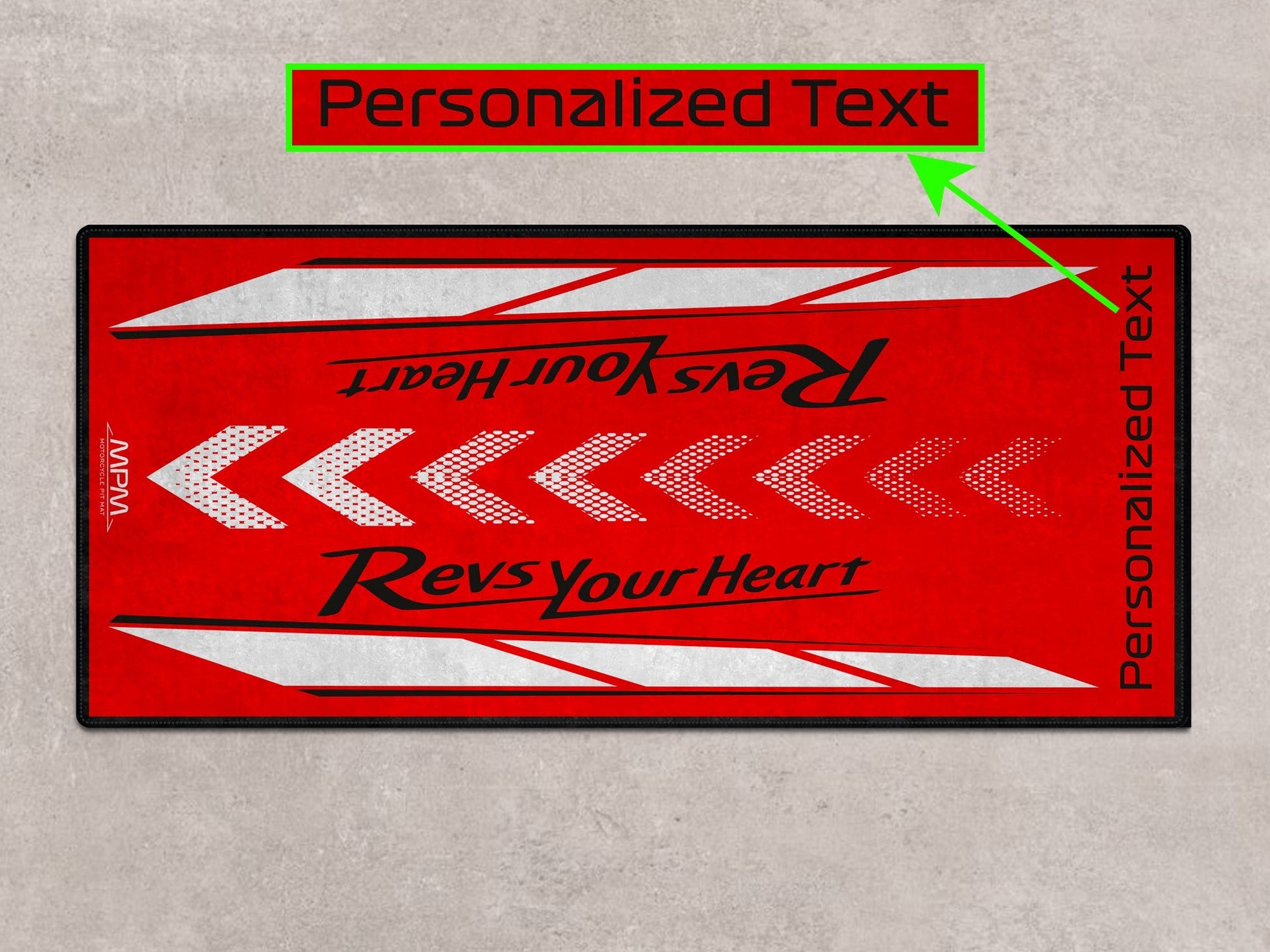 Designed Pit Mat for Yamaha Motorcycle - MM7108 - Howling Moto