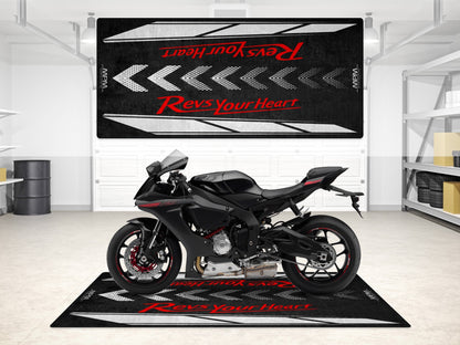 Designed Pit Mat for Yamaha Motorcycle - MM7108 - Howling Moto