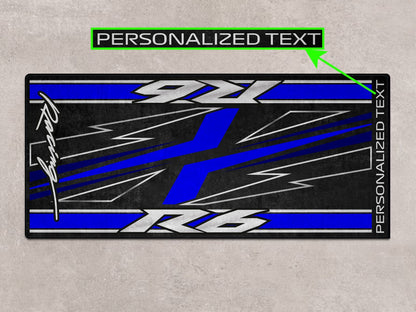 Designed Pit Mat for Yamaha R6 Motorcycle - MM7255 - Howling Moto
