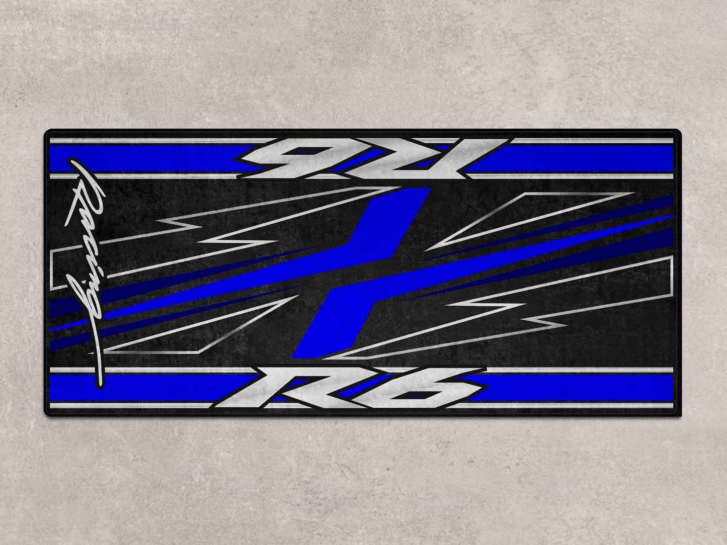 Designed Pit Mat for Yamaha R6 Motorcycle - MM7255 - Howling Moto