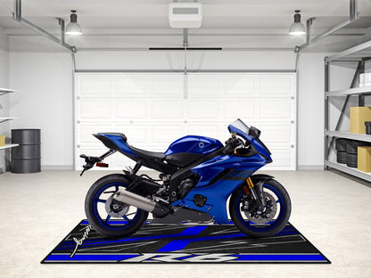 Designed Pit Mat for Yamaha R6 Motorcycle - MM7255 - Howling Moto