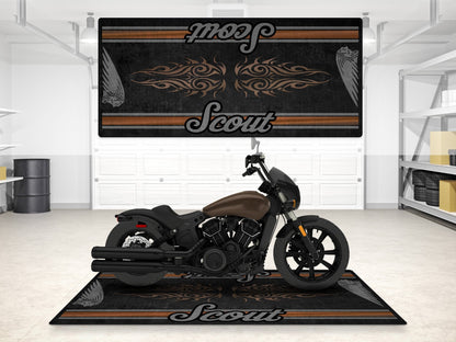 MPM Motorcycle Mat for Indian Scout Rogue Sixty - MM7324 - Howling Moto