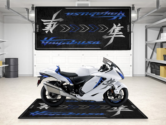 MPM Motorcycle Mat for Suzuki Hayabusa - MM7129 - Howling Moto