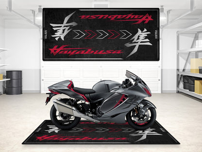 MPM Motorcycle Mat for Suzuki Hayabusa - MM7129 - Howling Moto
