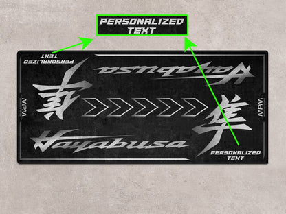 MPM Motorcycle Mat for Suzuki Hayabusa - MM7129 - Howling Moto