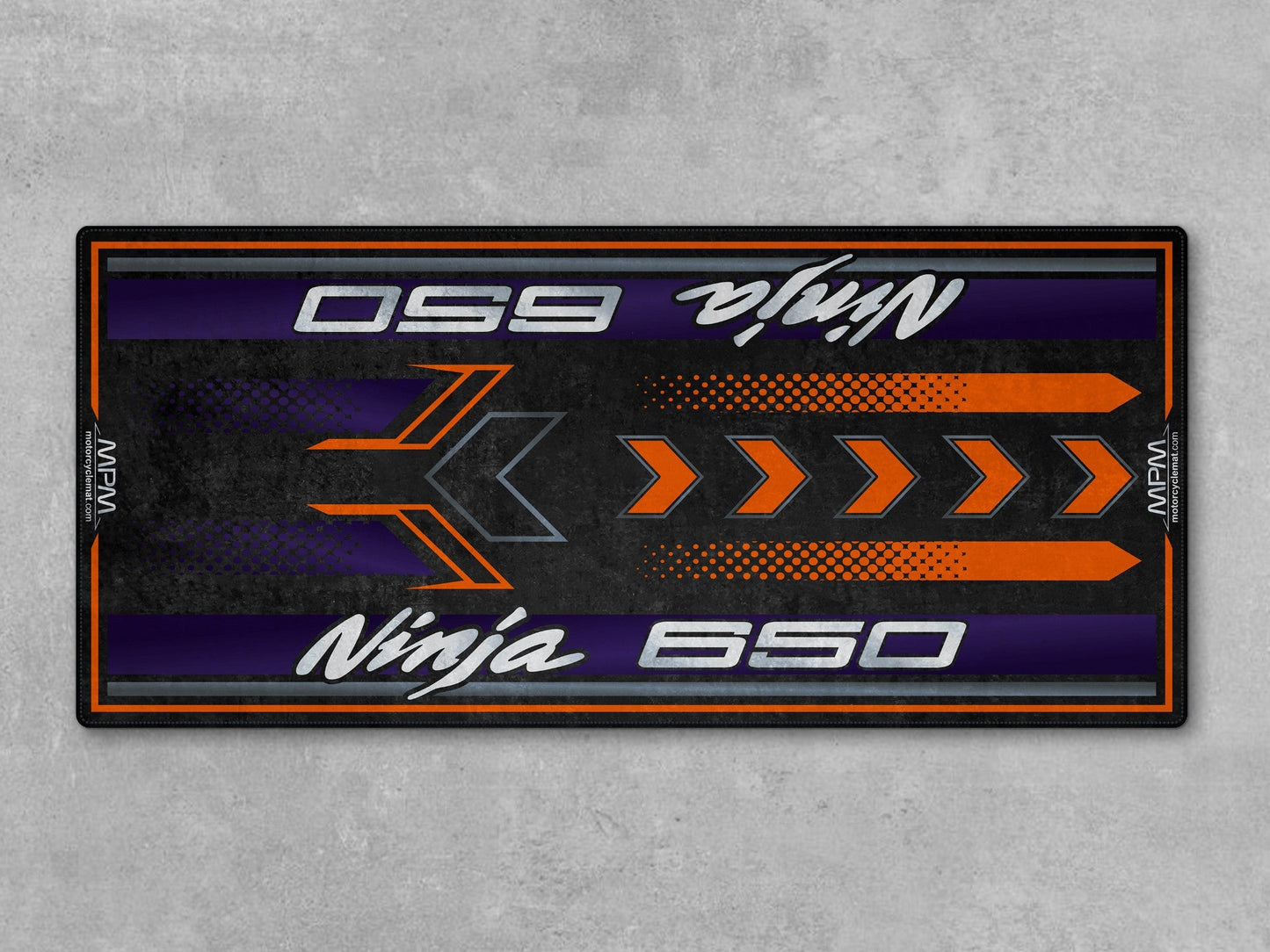 MPM Motorcycle Mat for Kawasaki Ninja 650 - MM7388 - Howling Moto