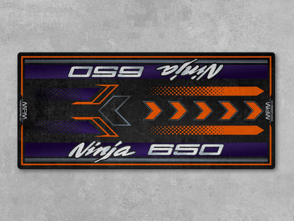 MPM Motorcycle Mat for Kawasaki Ninja 650 - MM7388 - Howling Moto