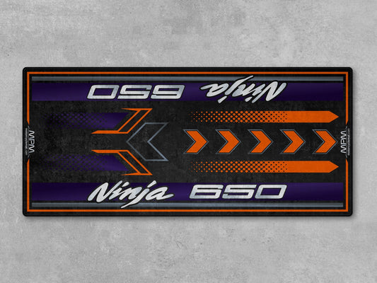 MPM Motorcycle Mat for Kawasaki Ninja 650 - MM7388 - Howling Moto