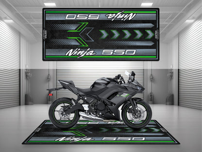 MPM Motorcycle Mat for Kawasaki Ninja 650 - MM7388 - Howling Moto