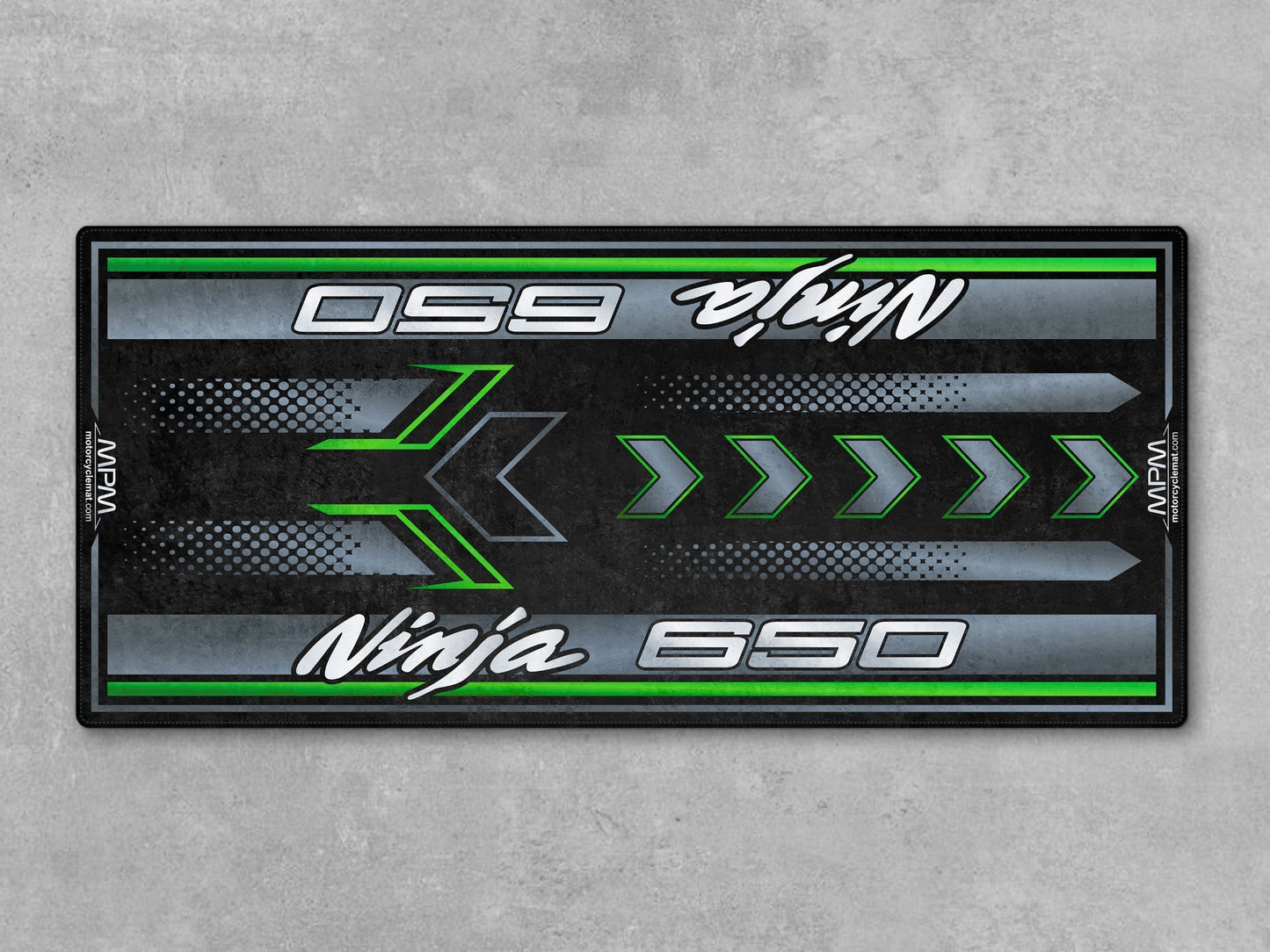 MPM Motorcycle Mat for Kawasaki Ninja 650 - MM7388 - Howling Moto