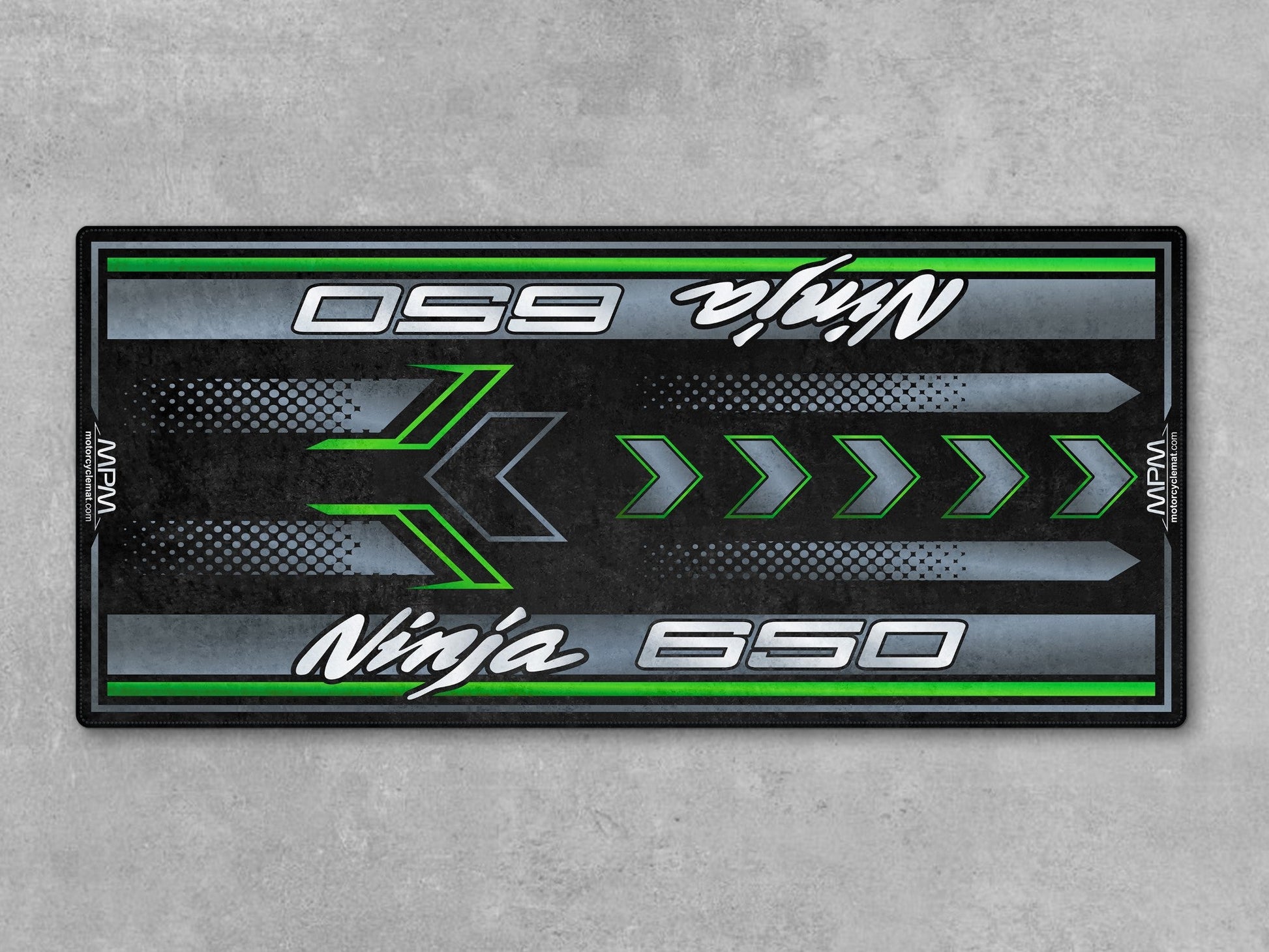 MPM Motorcycle Mat for Kawasaki Ninja 650 - MM7388 - Howling Moto