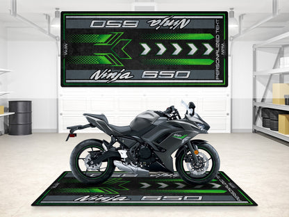 MPM Motorcycle Mat for Kawasaki Ninja 650 - MM7388 - Howling Moto