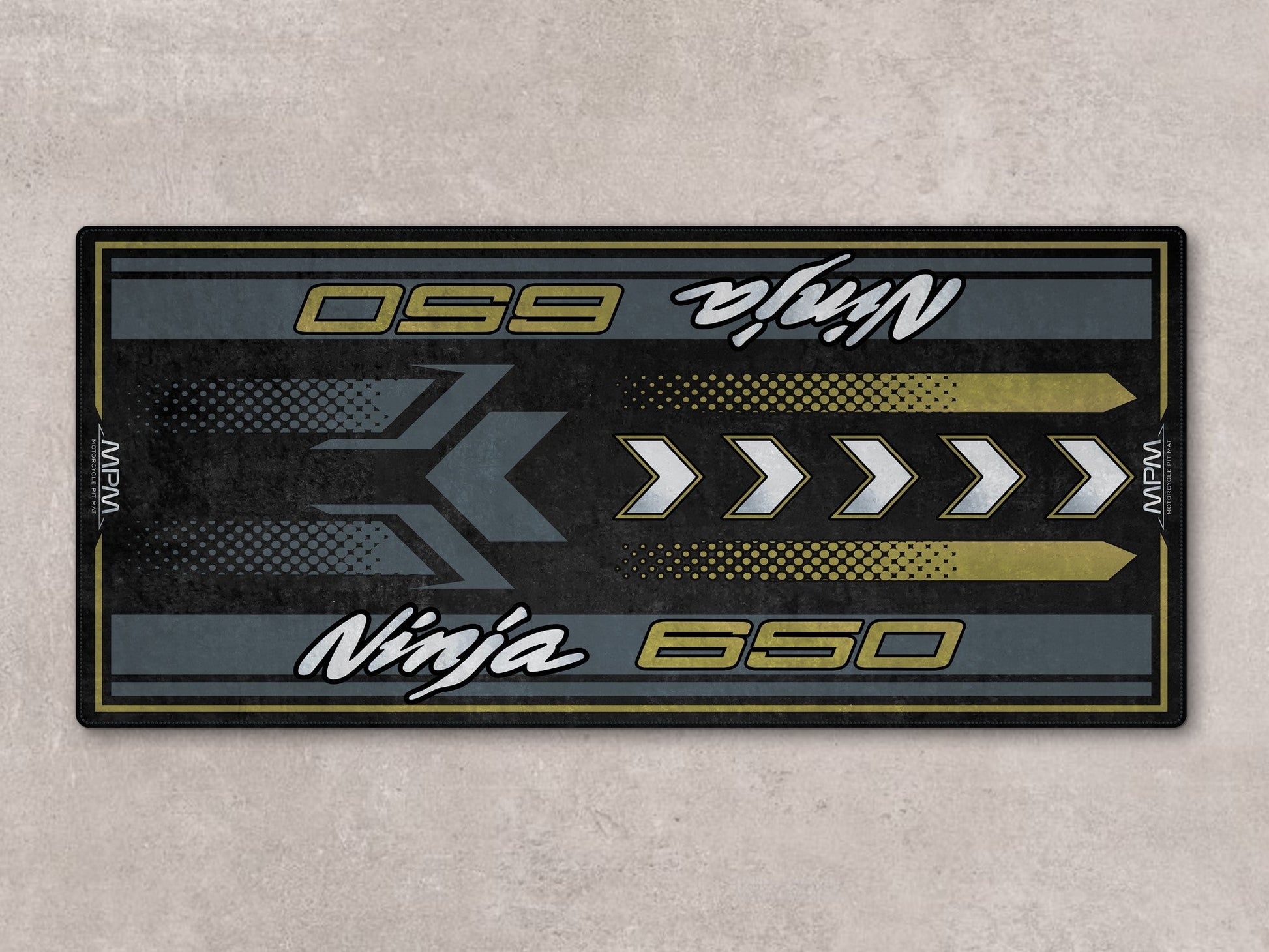 MPM Motorcycle Mat for Kawasaki Ninja 650 - MM7388 - Howling Moto