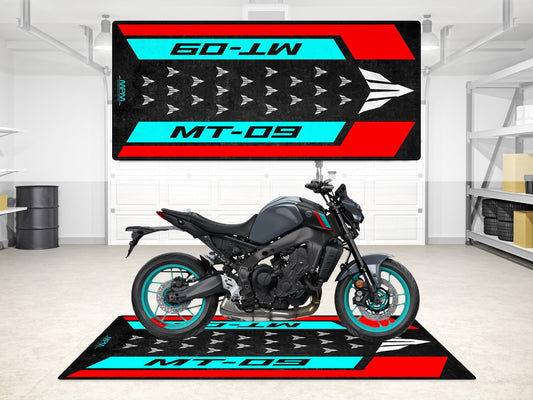 MPM Motorcycle Mat for Yamaha MT-09 - MM7117 - Howling Moto