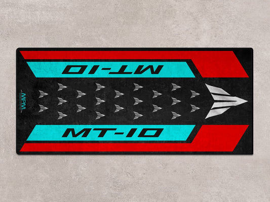 Designed Pit Mat for Yamaha MT-10 Motorcycle - MM7115 - Howling Moto