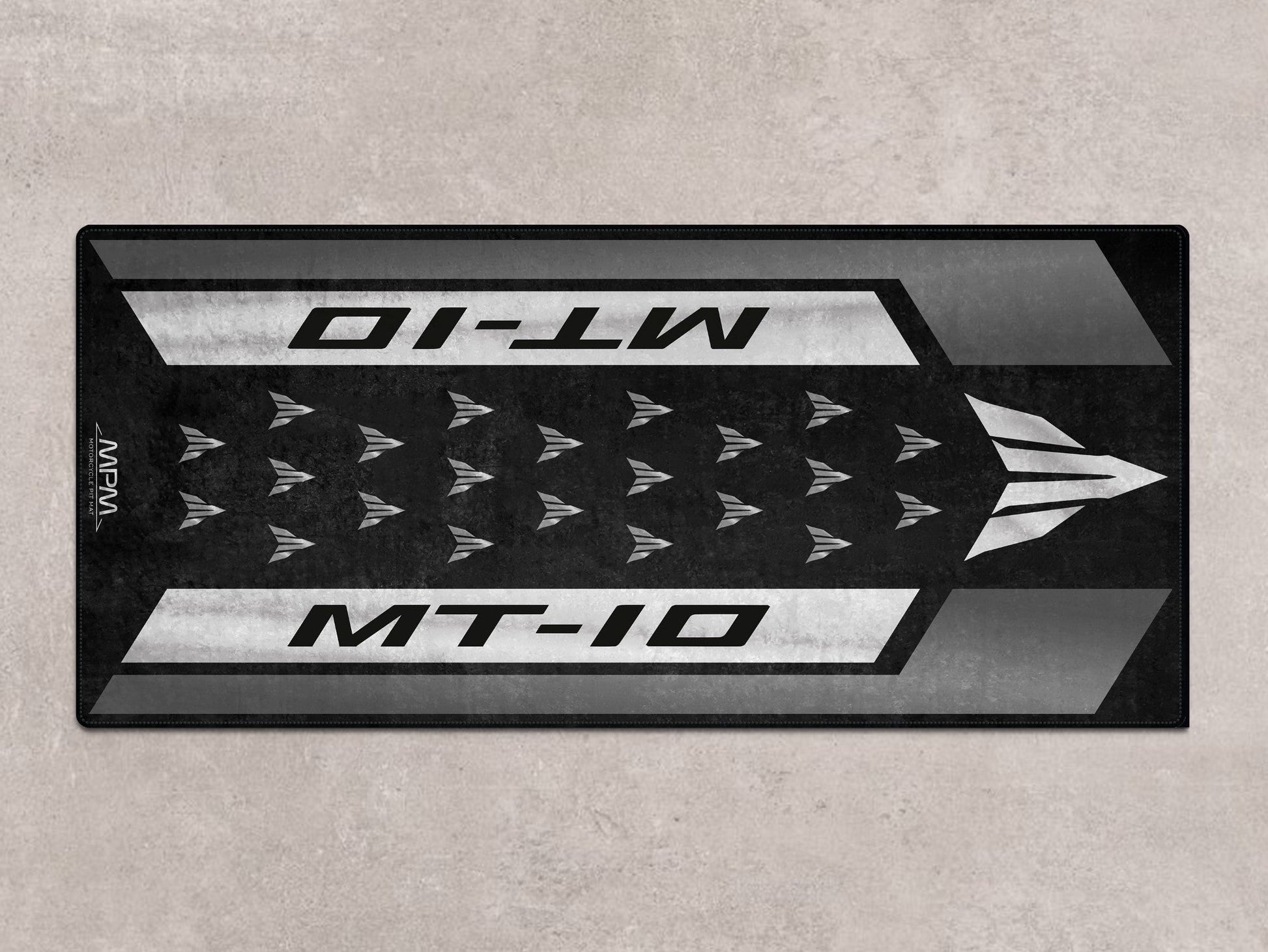 Designed Pit Mat for Yamaha MT-10 Motorcycle - MM7115 - Howling Moto