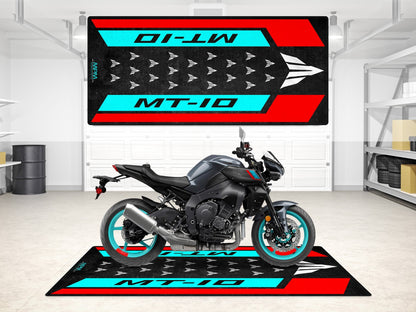 MPM Motorcycle Mat for Yamaha MT-10 - MM7115 - Howling Moto