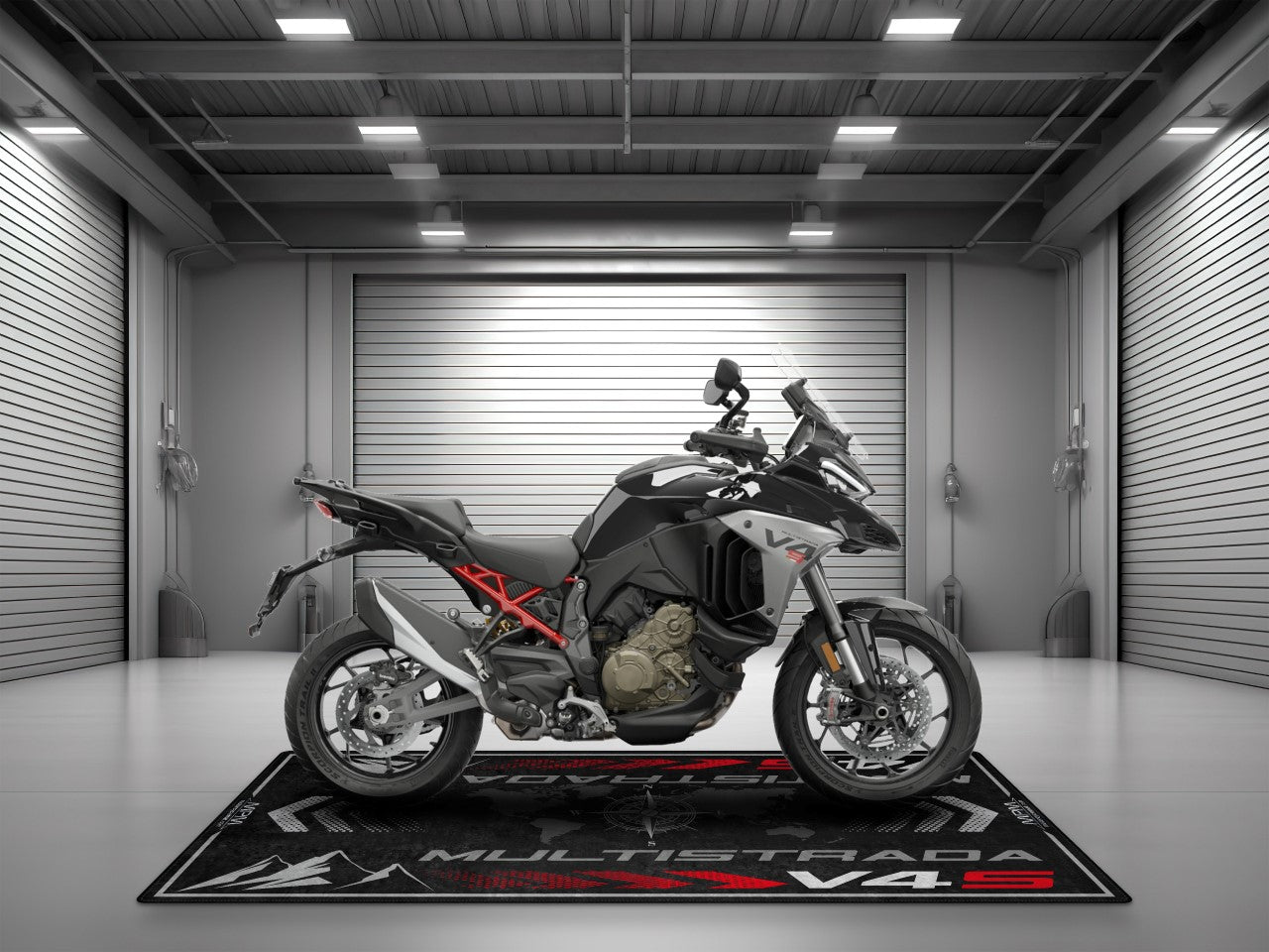 Motorcycle Mat for Ducati Multistrada V4 S Motorcycle - MM4110 - Howling Moto