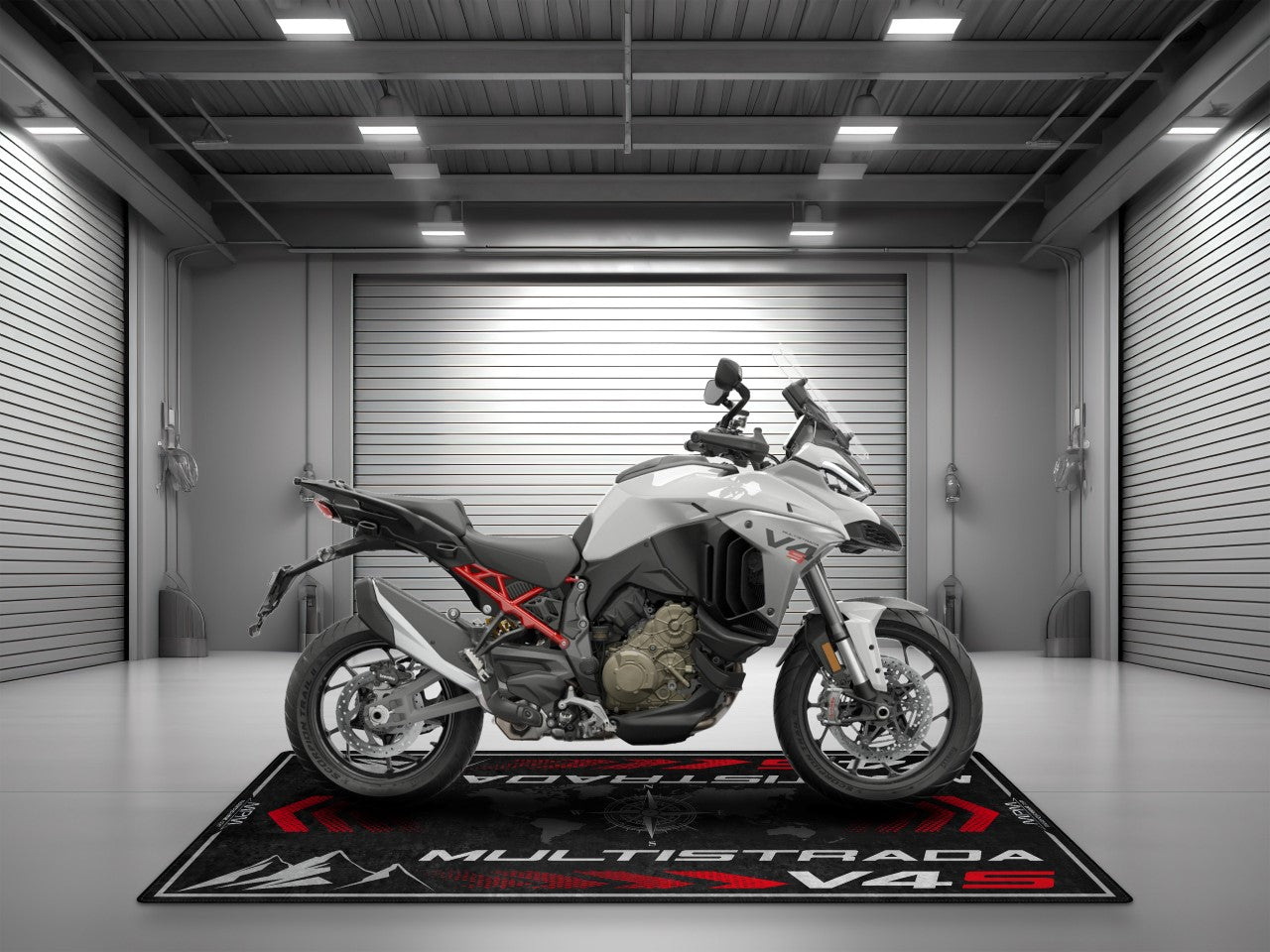 Motorcycle Mat for Ducati Multistrada V4 S Motorcycle - MM4110 - Howling Moto