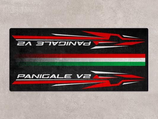 Designed Pit Mat for Ducati Panigale V2 Motorcycle - MM7186 - Howling Moto