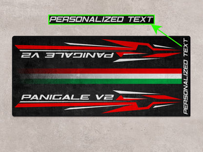 Designed Pit Mat for Ducati Panigale V2 Motorcycle - MM7186 - Howling Moto
