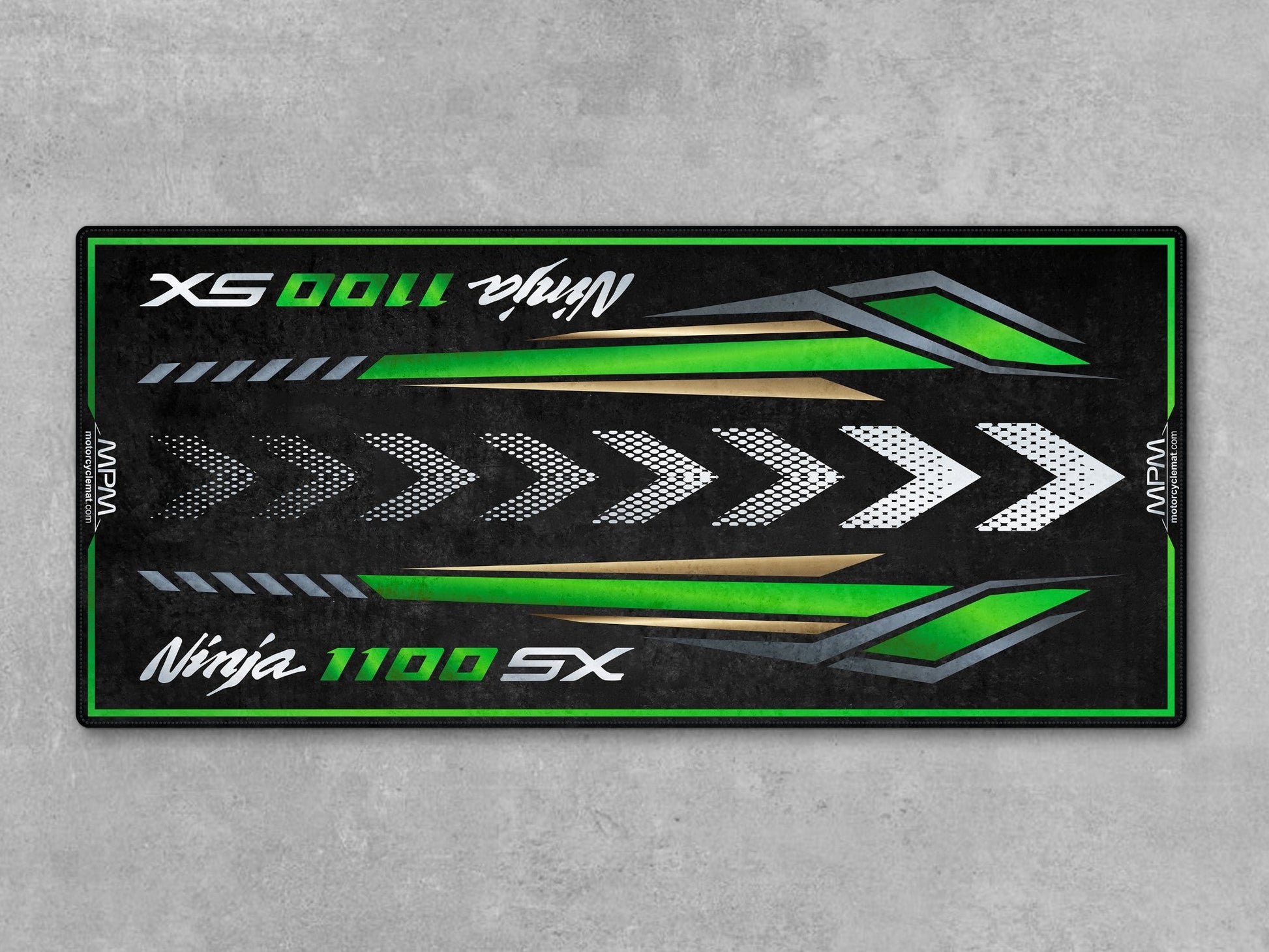 MPM Motorcycle Mat for Kawasaki Ninja 1100 SX - MM4228 - Howling Moto