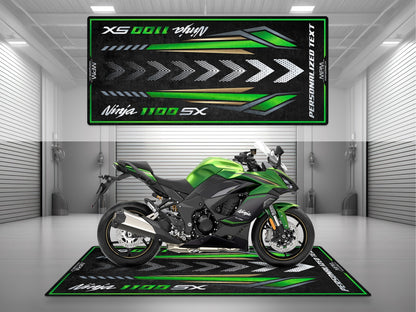 MPM Motorcycle Mat for Kawasaki Ninja 1100 SX - MM4228 - Howling Moto