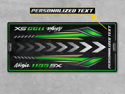 MPM Motorcycle Mat for Kawasaki Ninja 1100 SX - MM4228 - Howling Moto