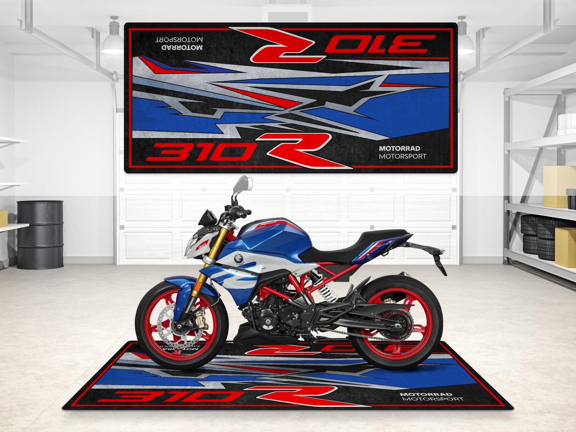 MPM Motorcycle Mat for BMW G310R - MM7287 - Howling Moto