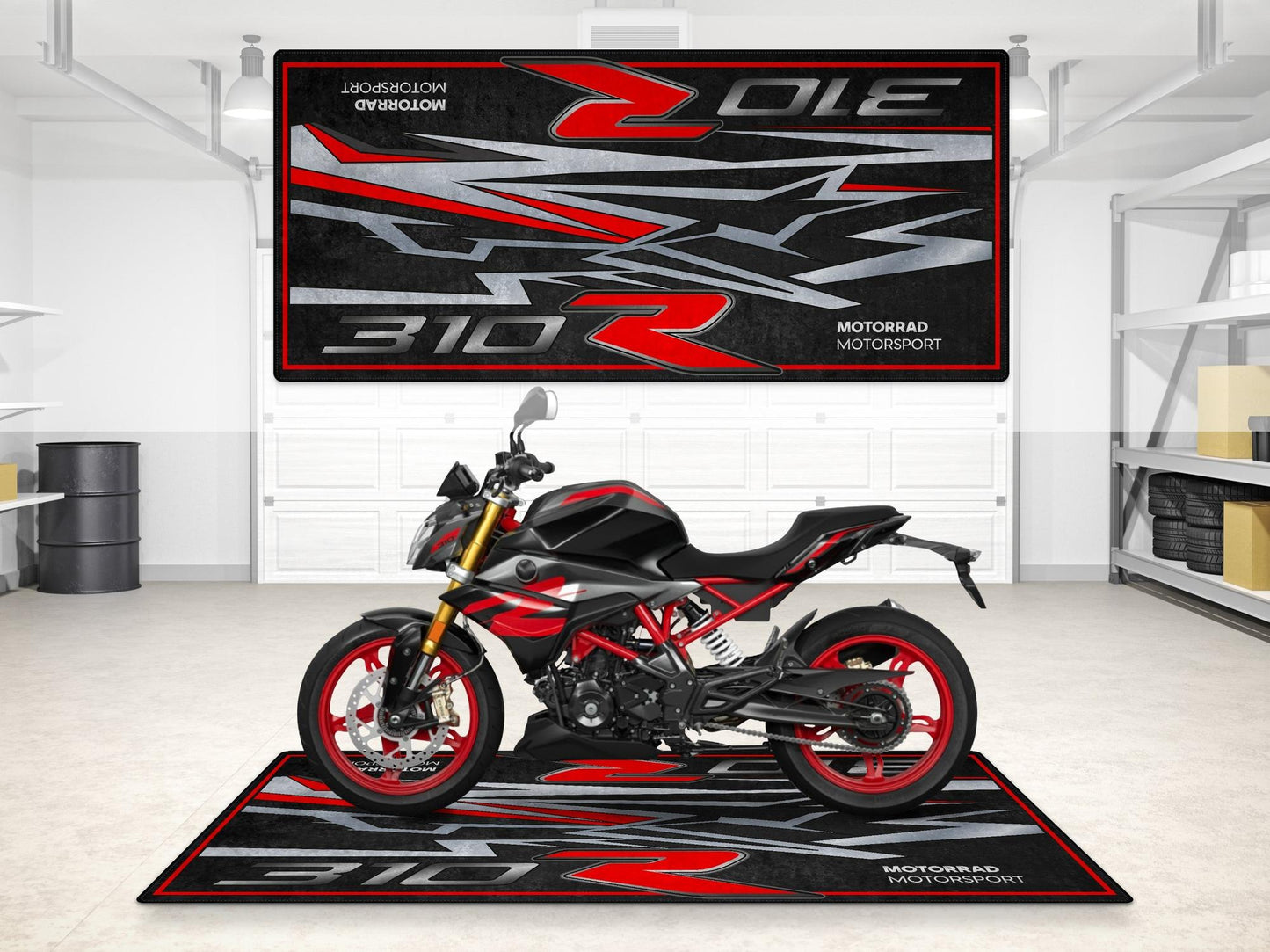 MPM Motorcycle Mat for BMW G310R - MM7287 - Howling Moto