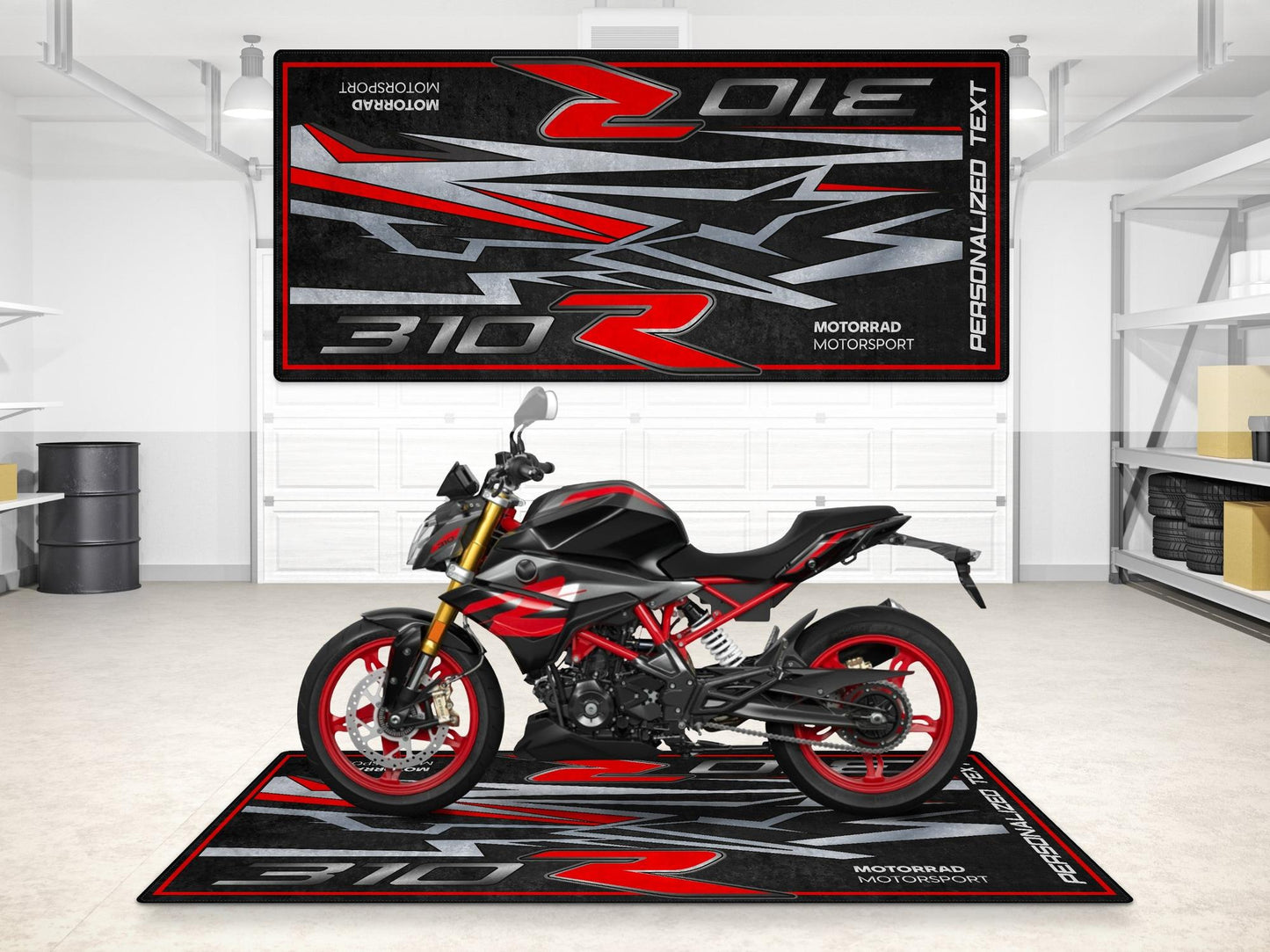 MPM Motorcycle Mat for BMW G310R - MM7287 - Howling Moto