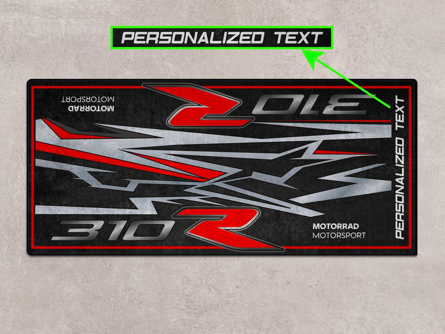 MPM Motorcycle Mat for BMW G310R - MM7287 - Howling Moto