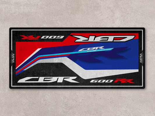 Designed Pit Mat for Honda CBR 600RR Motorcycle - MM7443 - Howling Moto
