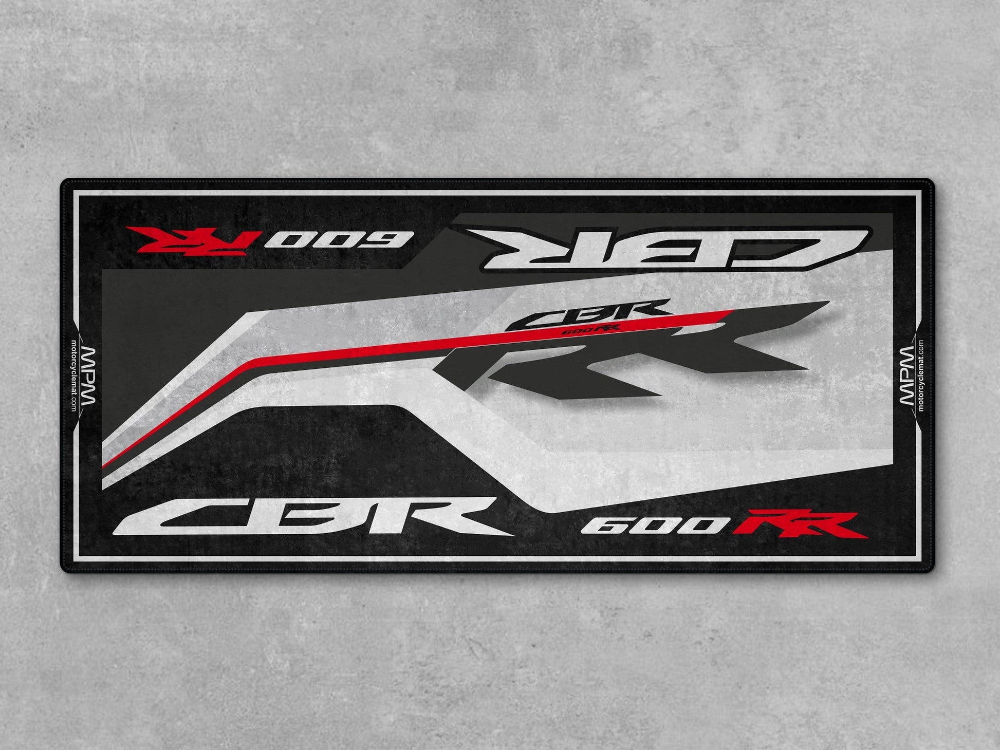 Designed Pit Mat for Honda CBR 600RR Motorcycle - MM7443 - Howling Moto