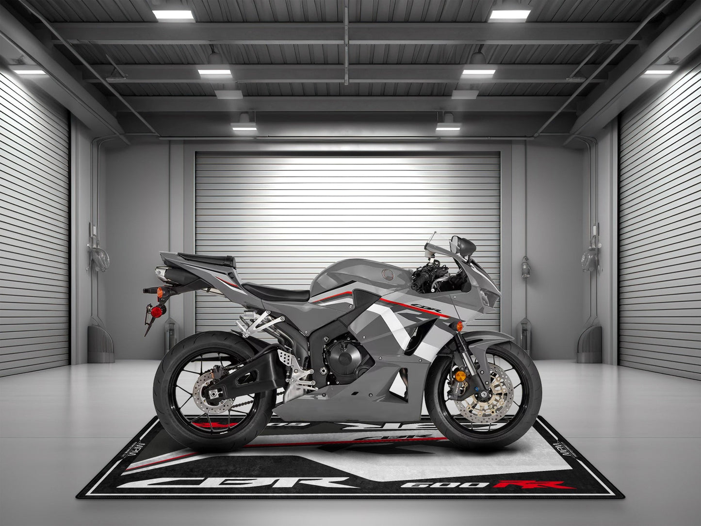 Designed Pit Mat for Honda CBR 600RR Motorcycle - MM7443 - Howling Moto