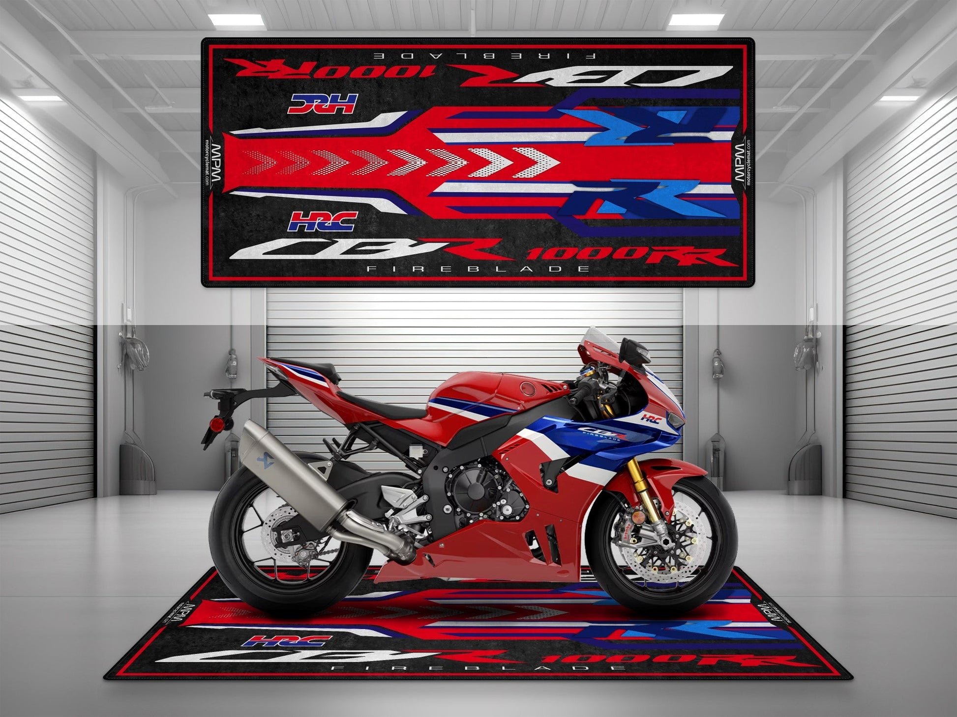 MPM Motorcycle Mat for Honda CBR1000RR-R Fireblade SP - MM7441 - Howling Moto