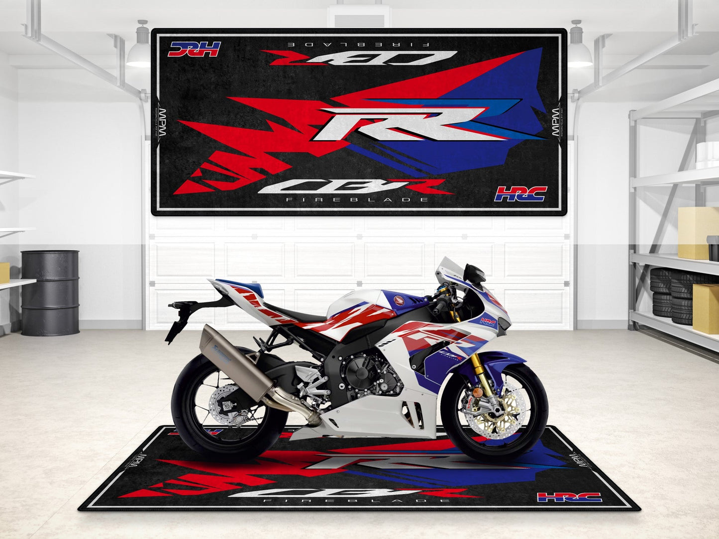 MPM Motorcycle Mat for Honda CBR1000RR-R Fireblade SP - MM7441 - Howling Moto