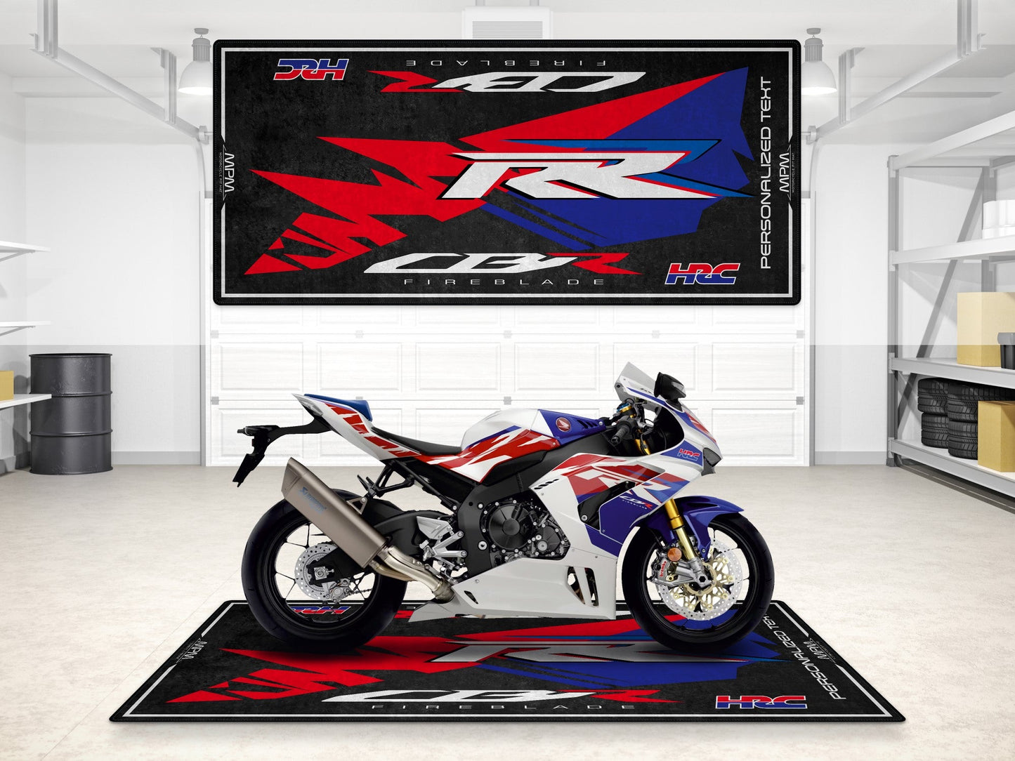 MPM Motorcycle Mat for Honda CBR1000RR-R Fireblade SP - MM7441 - Howling Moto