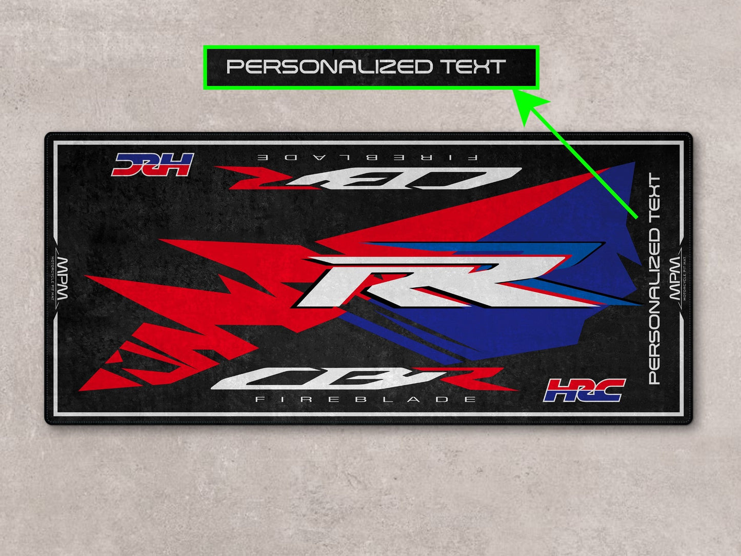 MPM Motorcycle Mat for Honda CBR1000RR-R Fireblade SP - MM7441 - Howling Moto