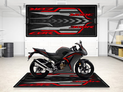 Designed Pit Mat for Honda CBR300R Motorcycle - MM7446 - Howling Moto