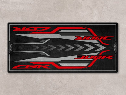 Designed Pit Mat for Honda CBR300R Motorcycle - MM7446 - Howling Moto