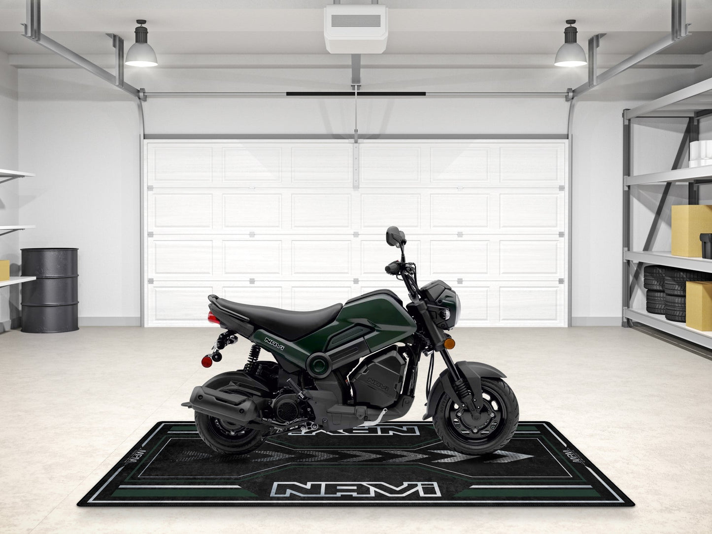 Designed Pit Mat for Honda Navi Motorcycle - MM7459 - Howling Moto