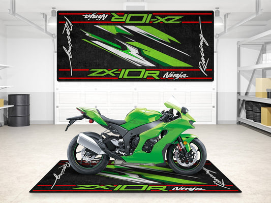 MPM Motorcycle Mat for Kawasaki ZX-10R - MM7250 - Howling Moto