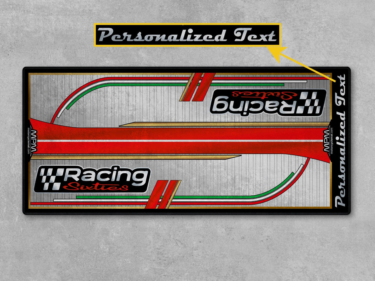 MPM Motorcycle Mat for Vespa Racing Sixties - U1103 - Howling Moto