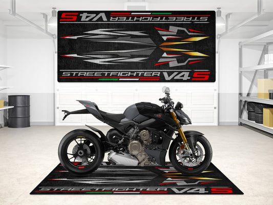 MPM Motorcycle Mat for Ducati Streetfighter V4 S - MM7260 - Howling Moto