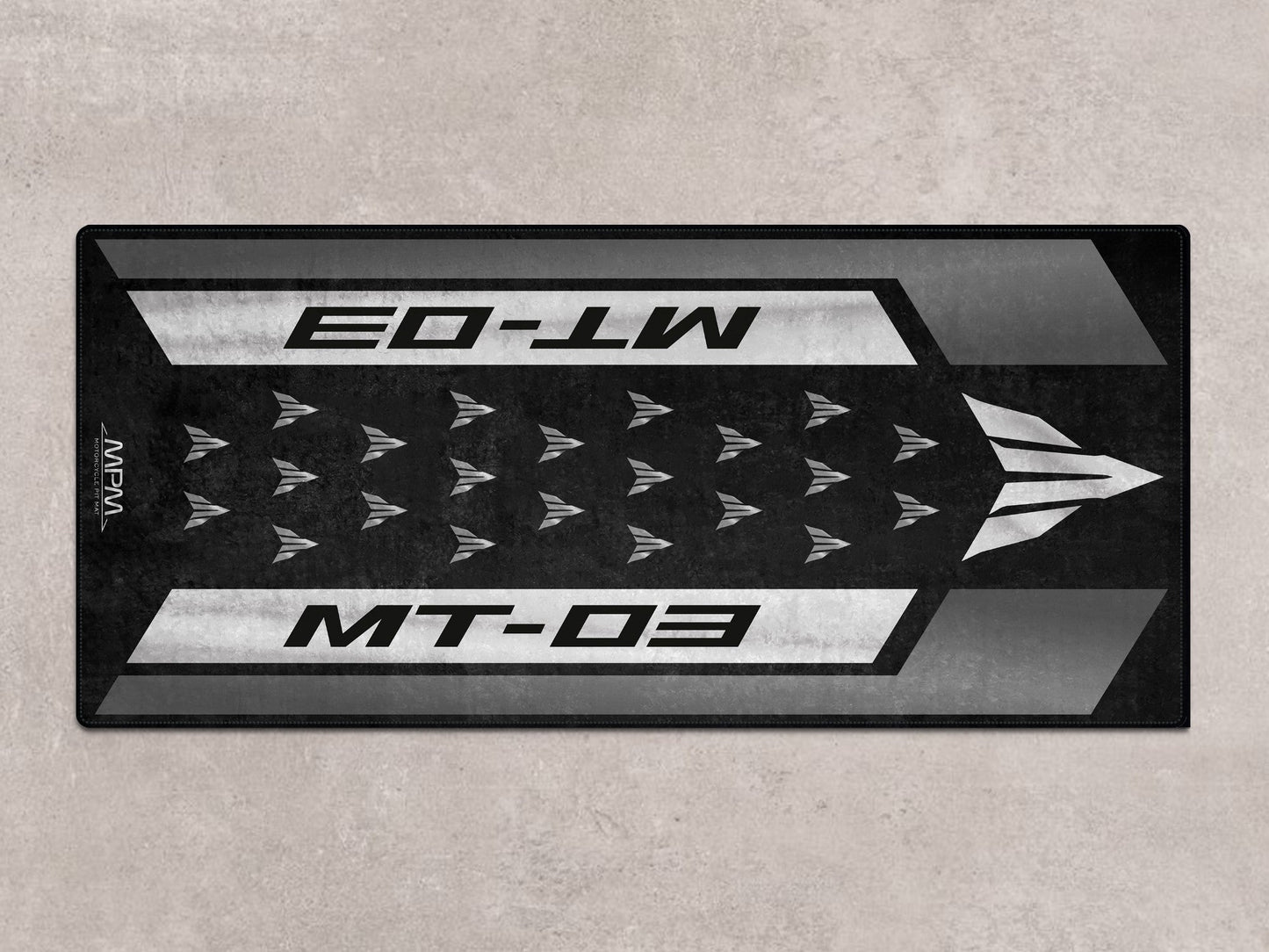 Designed Pit Mat for Yamaha MT-03 Motorcycle - MM7121 - Howling Moto