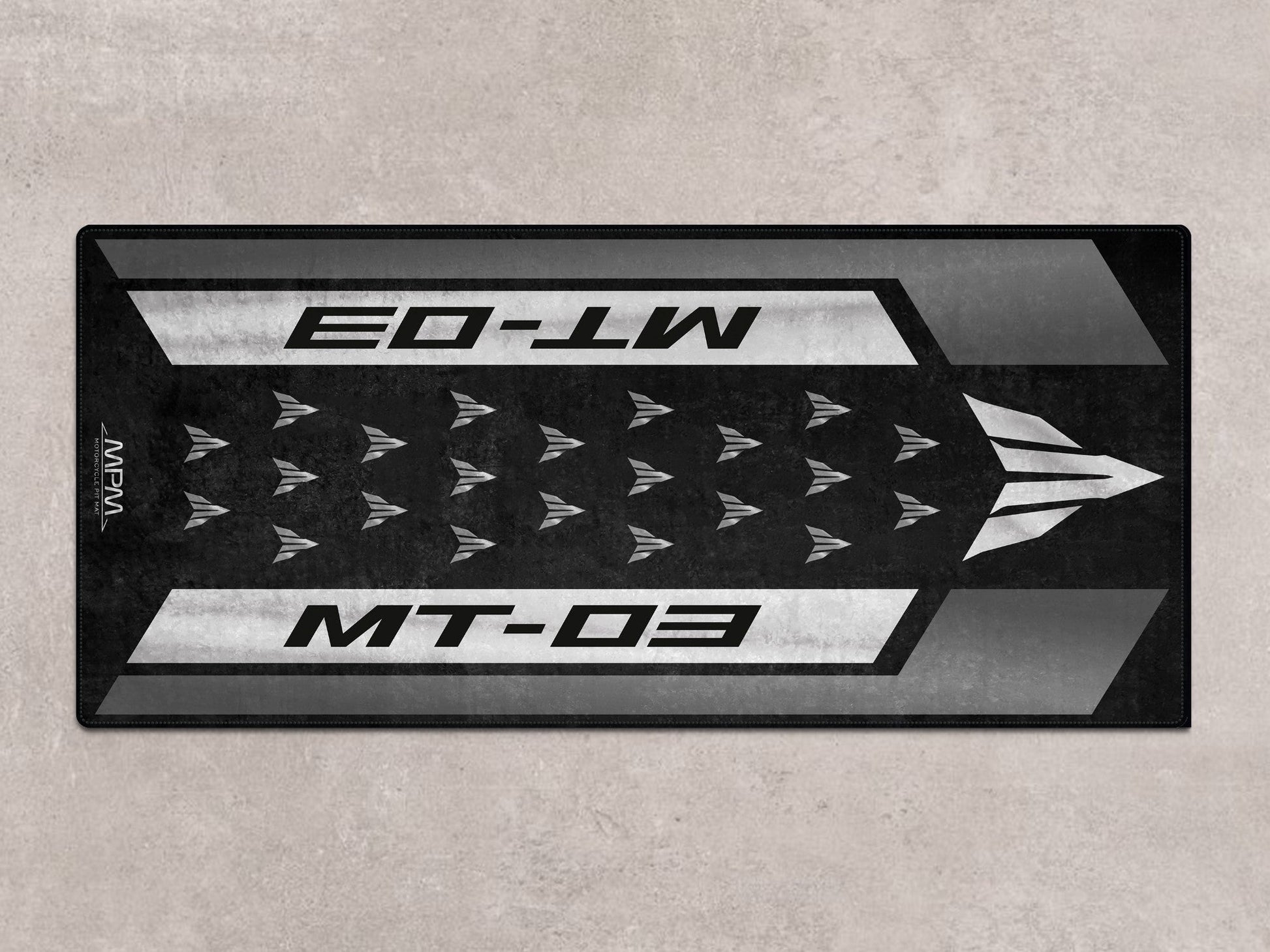 Designed Pit Mat for Yamaha MT-03 Motorcycle - MM7121 - Howling Moto